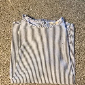 Fantastic Fawn Blouse like new condition blue and white stripes women’s small